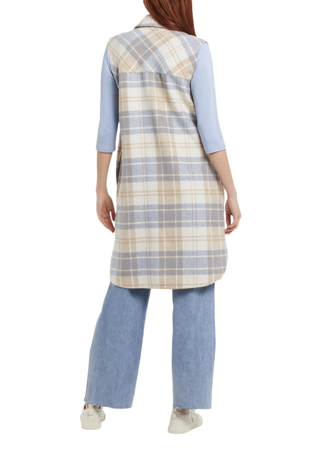 Plaid Vest from Tribal
