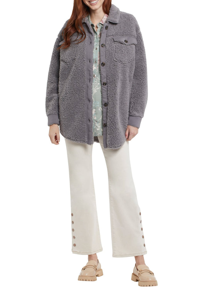 Faux Sherpa Shacket from Tribal