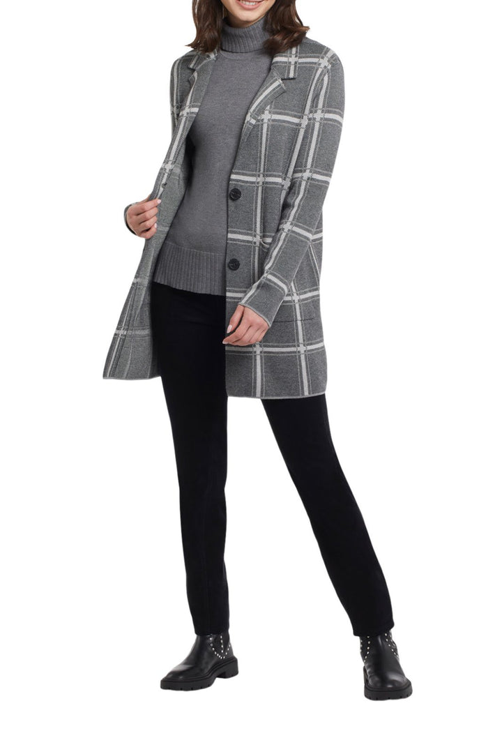 Plaid Car Coat from Tribal