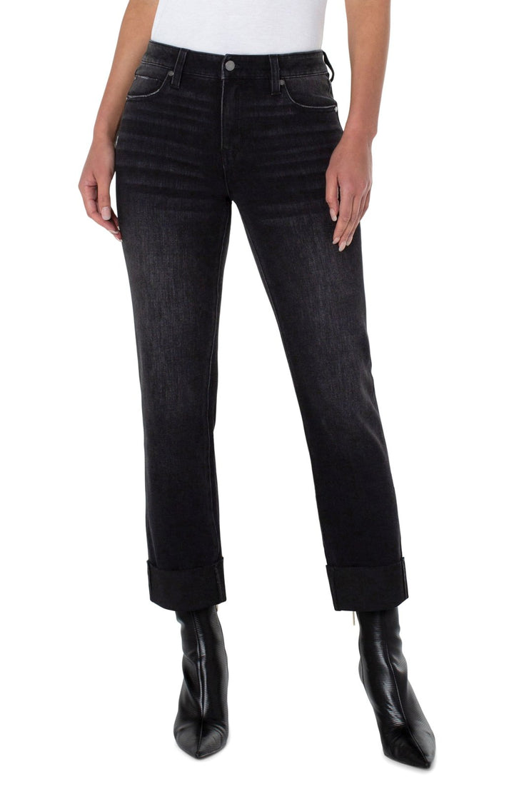 Marley Girlfriend Cuffed Denim from Liverpool