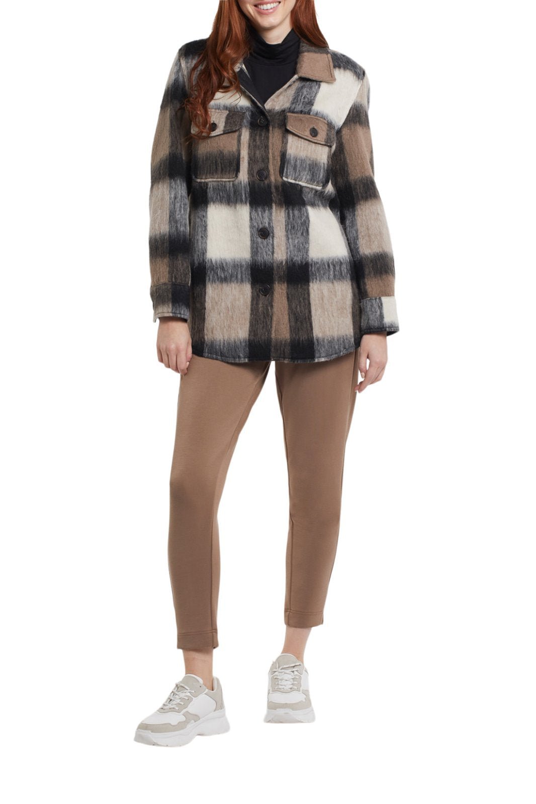 Plaid Shacket from Tribal - High Call Outfitters