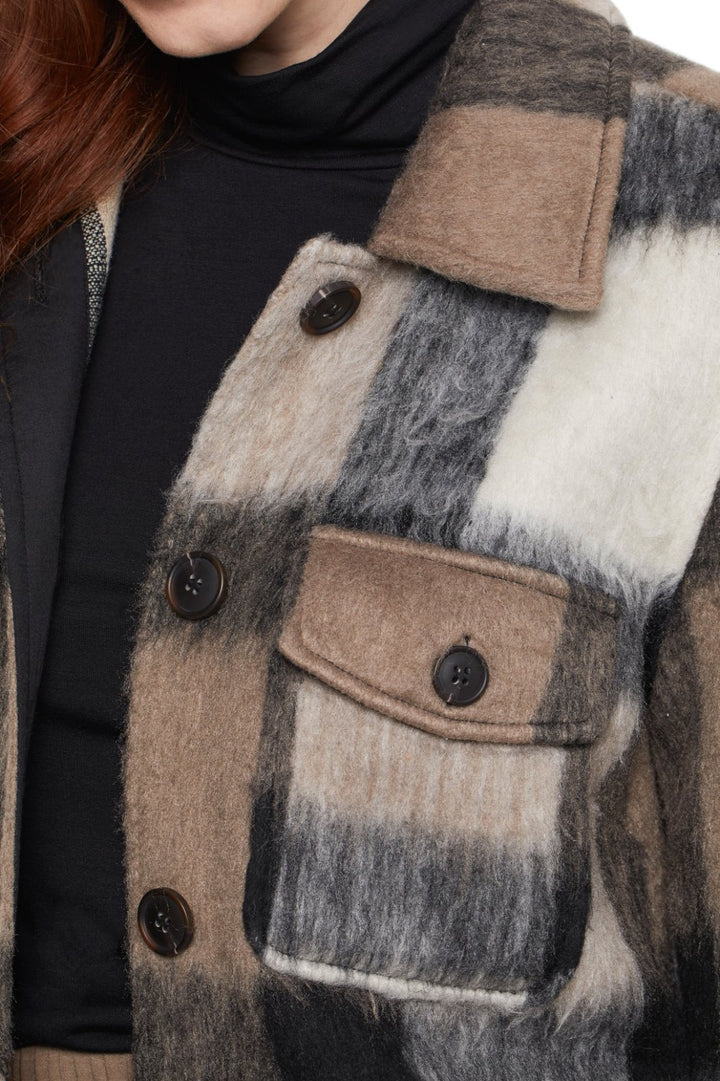 Plaid Shacket from Tribal - High Call Outfitters