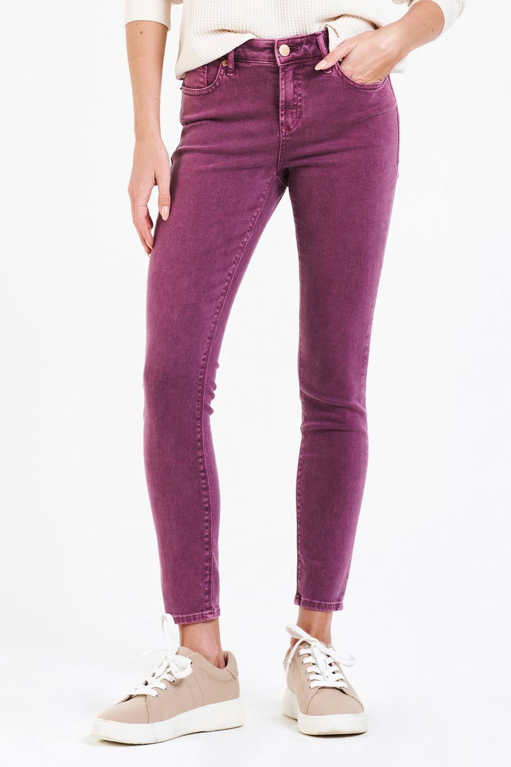 Gisele Boysenberry High Rise Anke Skinny from Dear John