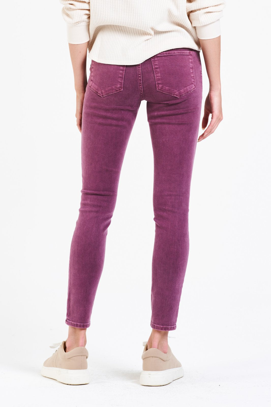 Gisele Boysenberry High Rise Anke Skinny from Dear John