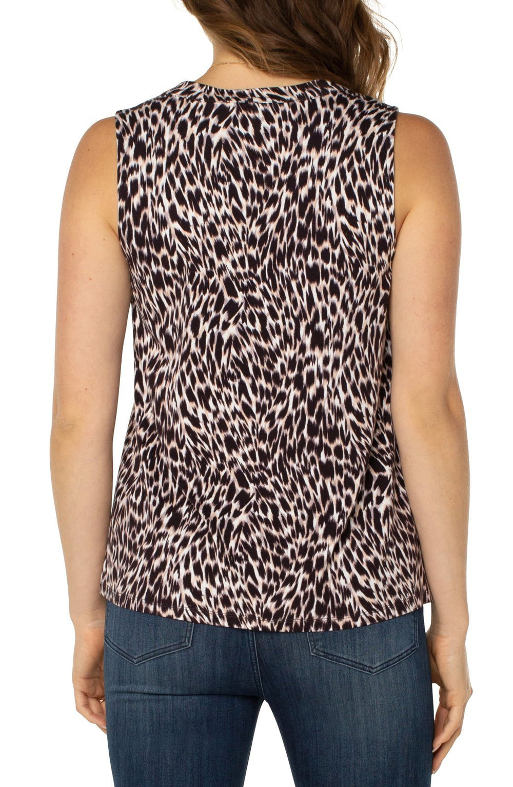 Sleeveless Print Top from Liverpool - High Call Outfitters