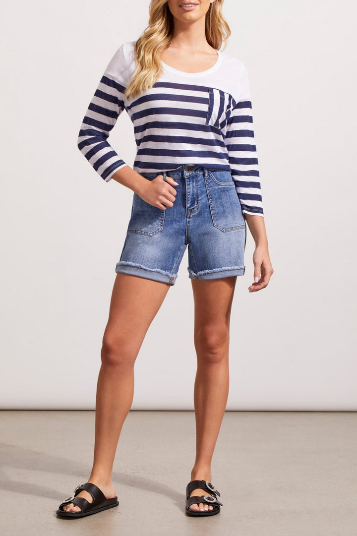 Audrey Denim Short from Tribal