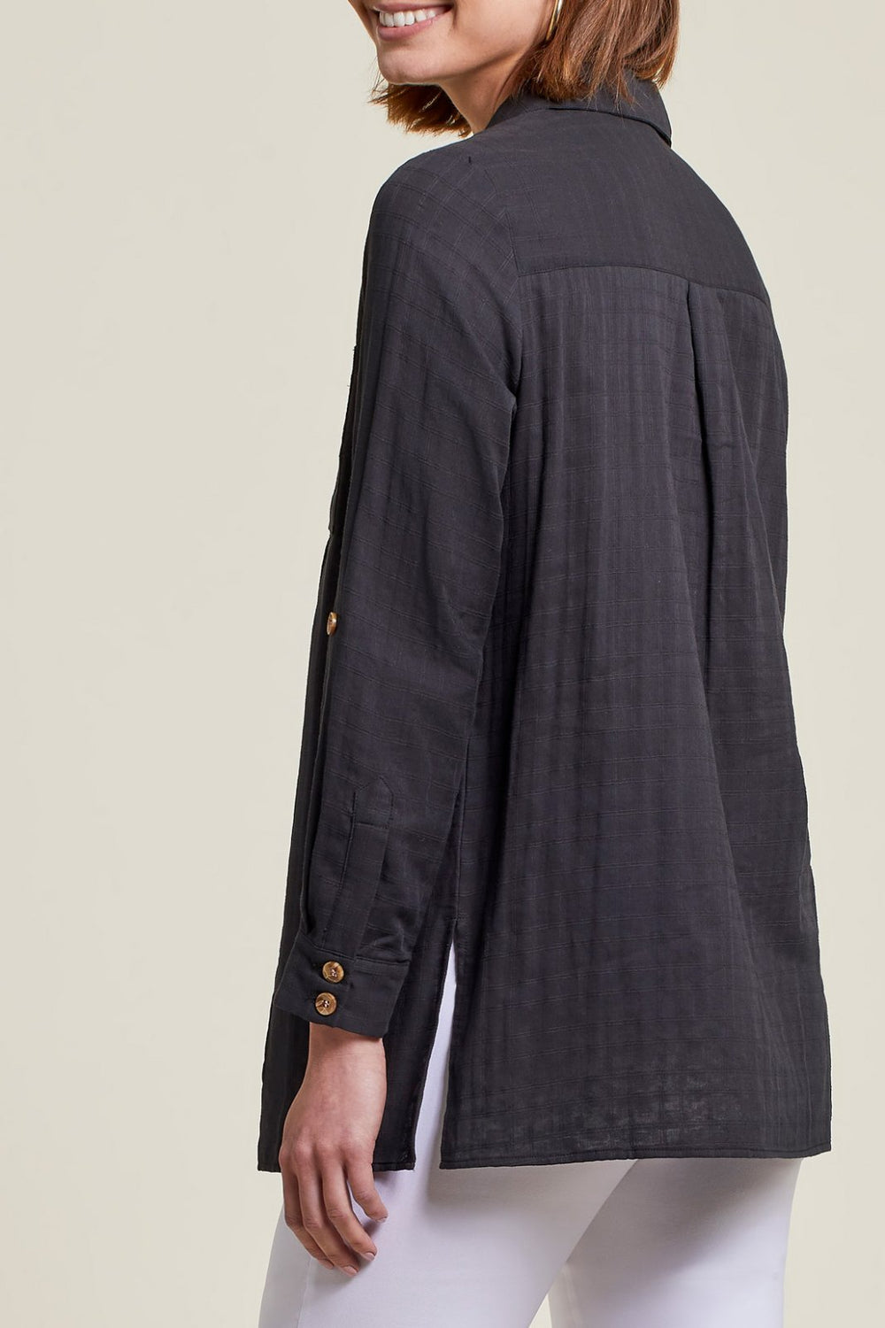 Seamed Roll Tab Sleeve Tunic from Tribal - High Call Outfitters