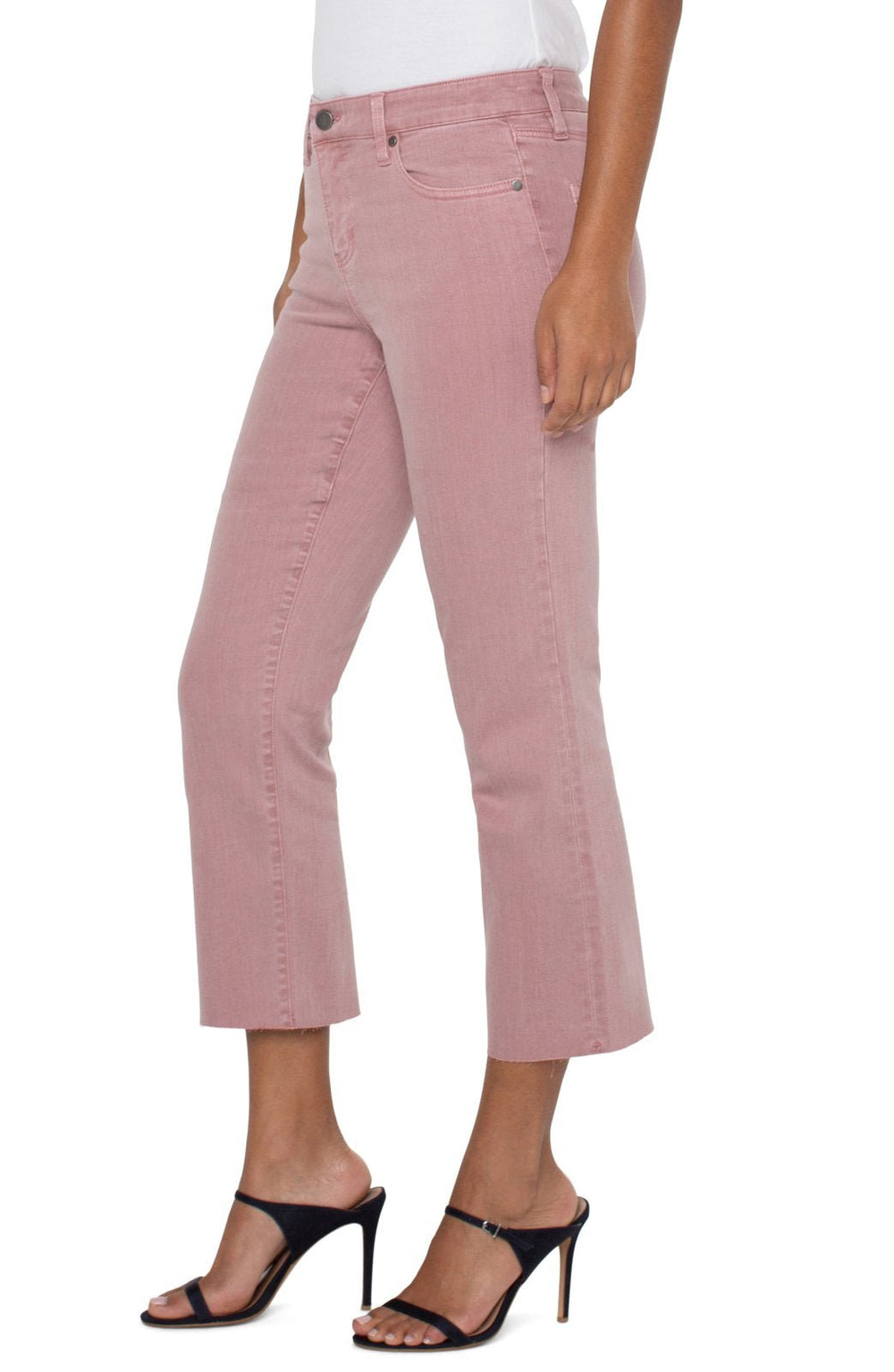 Kennedy Crop Straight with Cut Hem from Liverpool - High Call Outfitters