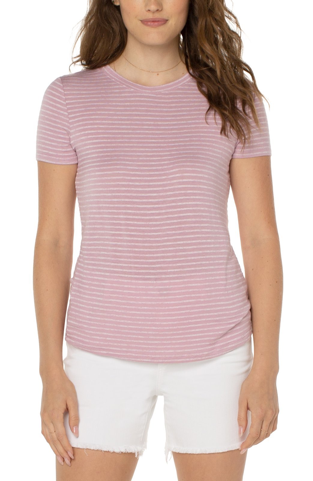 Striped Slim Fit Crew from Liverpool - High Call Outfitters