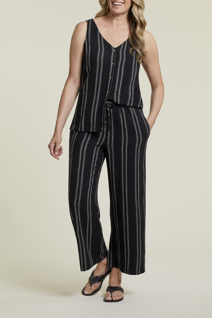Pull On Stripe Drawstring Pant from Tribal