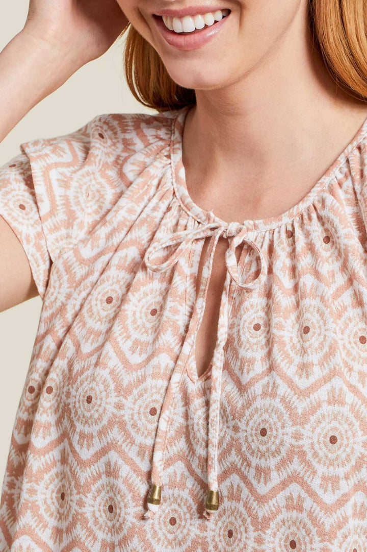 Cap Sleeve Peasant Top from Tribal - High Call Outfitters