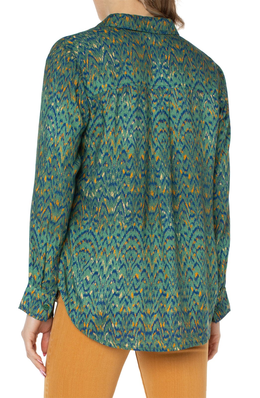 Ikat Print Blouse from Liverpool