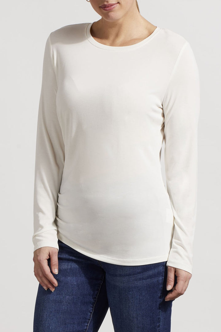 Ruched Side Knit Top from Tribal