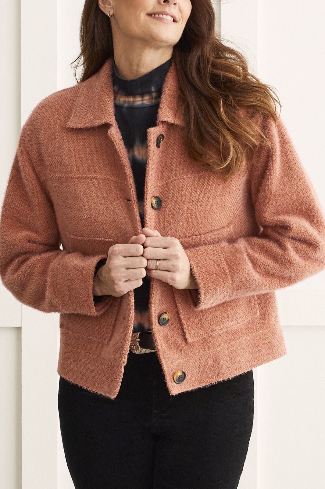 Button Front Jacket from Tribal - High Call Outfitters