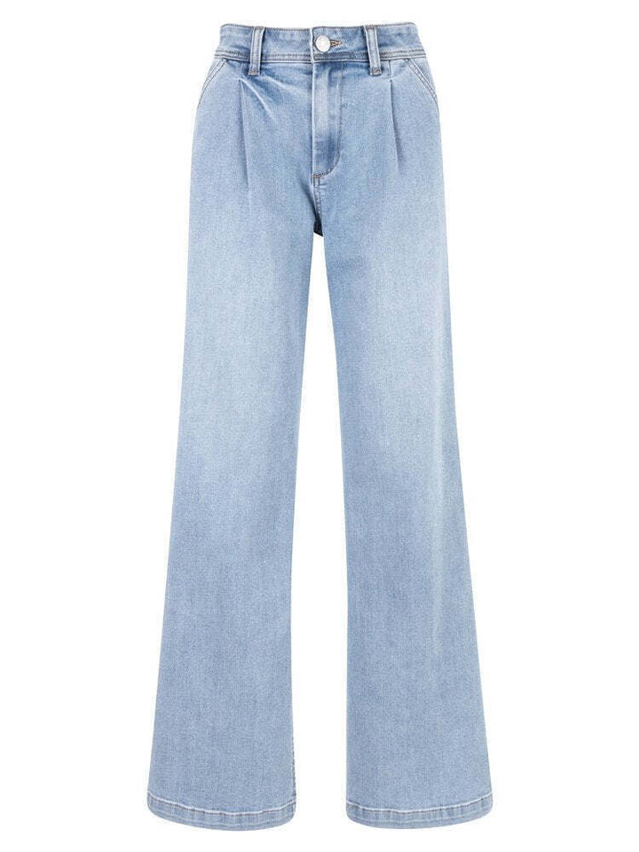 Pleat Front High Rise Wide Leg Denim from Kut from the Kloth