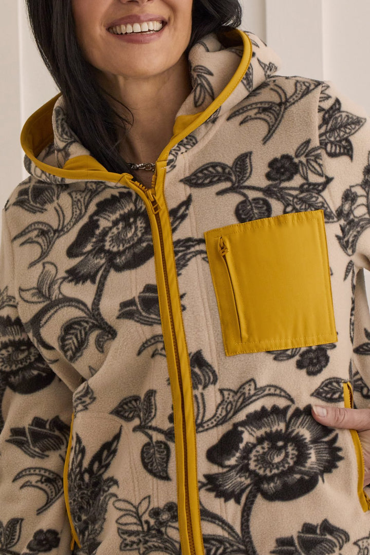 Floral Fleece Jacket from Tribal