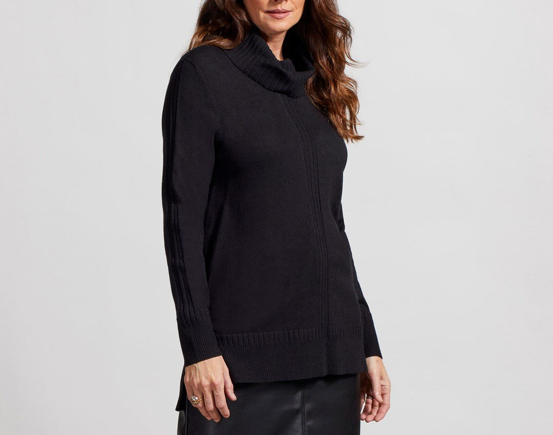 Long Sleeve Cowl Neck Sweater from Tribal