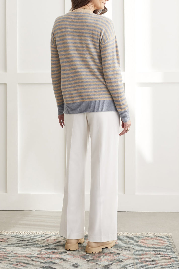 Striped Soft Sweater from Tribal - High Call Outfitters