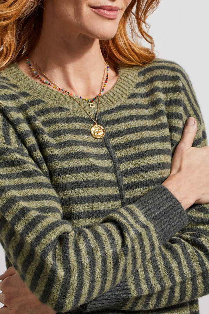 Striped Soft Sweater from Tribal - High Call Outfitters