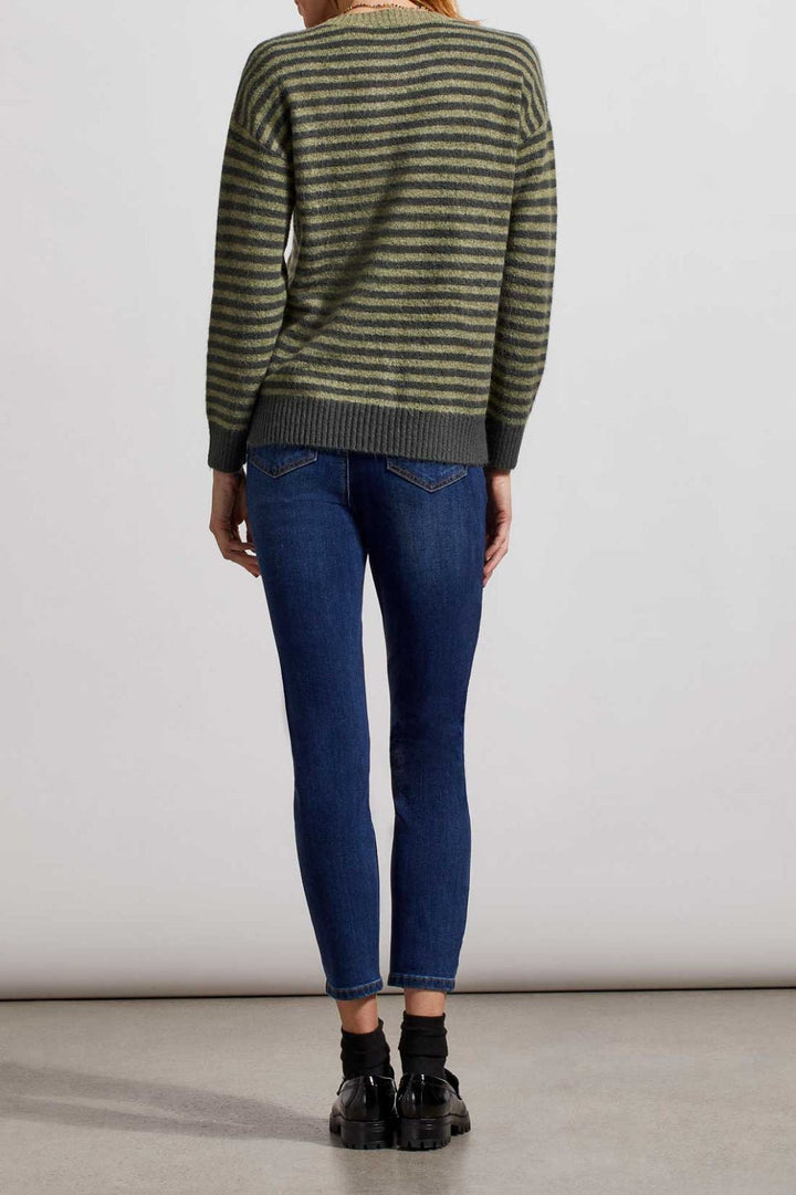 Striped Soft Sweater from Tribal - High Call Outfitters