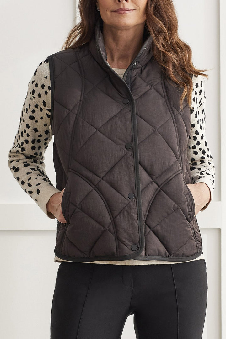 A Line Puffer Vest from Tribal
