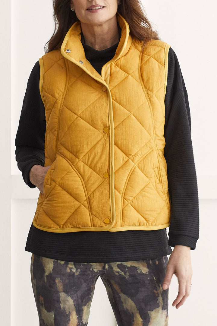 A Line Puffer Vest from Tribal