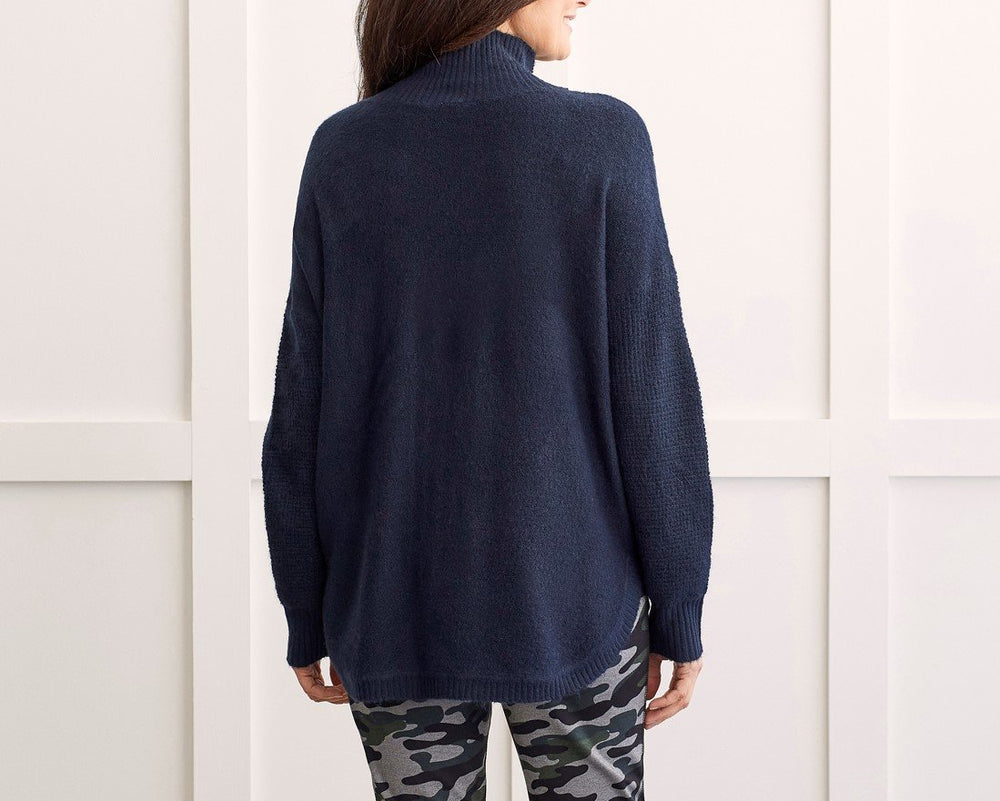 Mock Textured Sweater from Tribal - High Call Outfitters