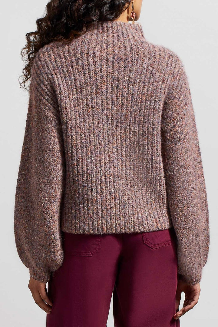 Fuzzy Funnel Neck Sweater from Tribal
