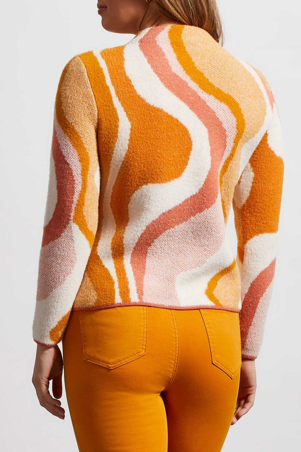 Retro Mock Neck Sweater from Tribal - High Call Outfitters