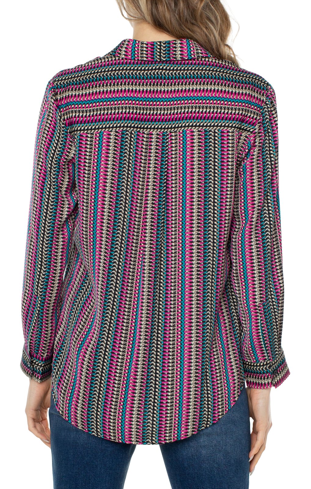 Textured Print Blouse from Liverpool