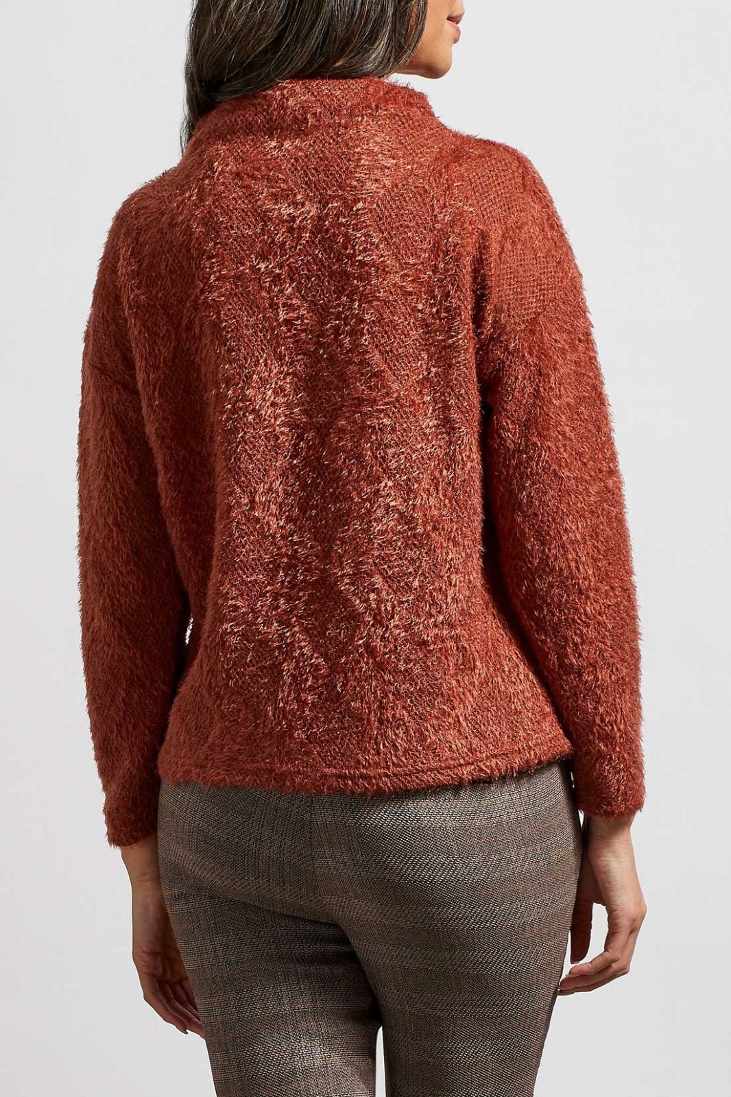 Textured Funnel Neck Top from Tribal - High Call Outfitters