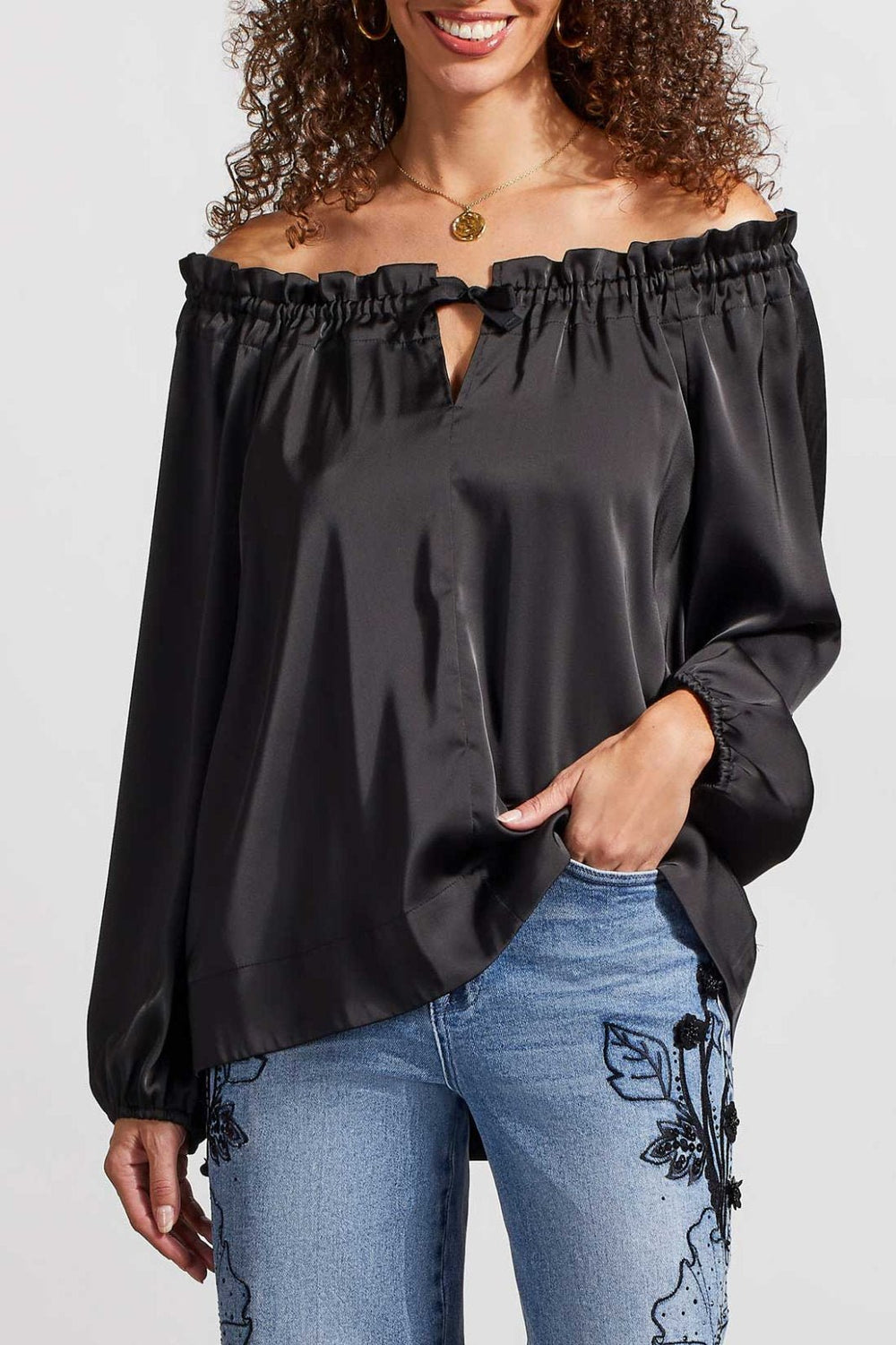 Peasant Styled Top from Tribal - High Call Outfitters