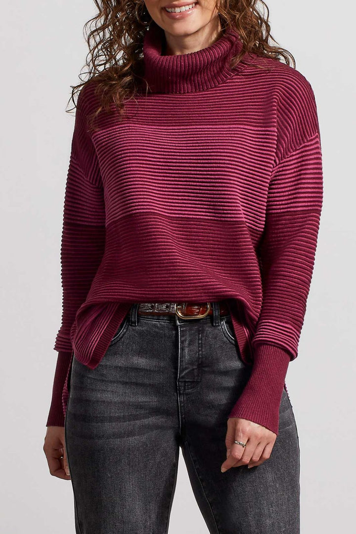 Textured Turtleneck Top from Tribal