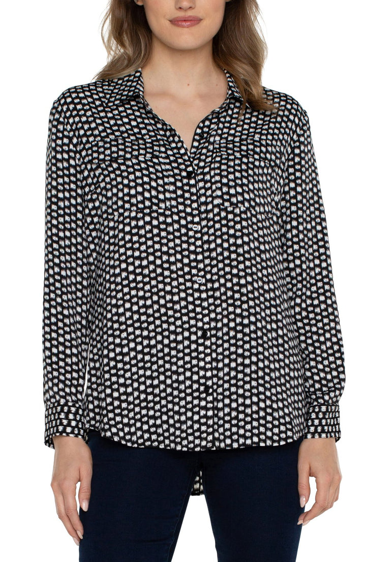 All Over Print Blouse from Liverpool