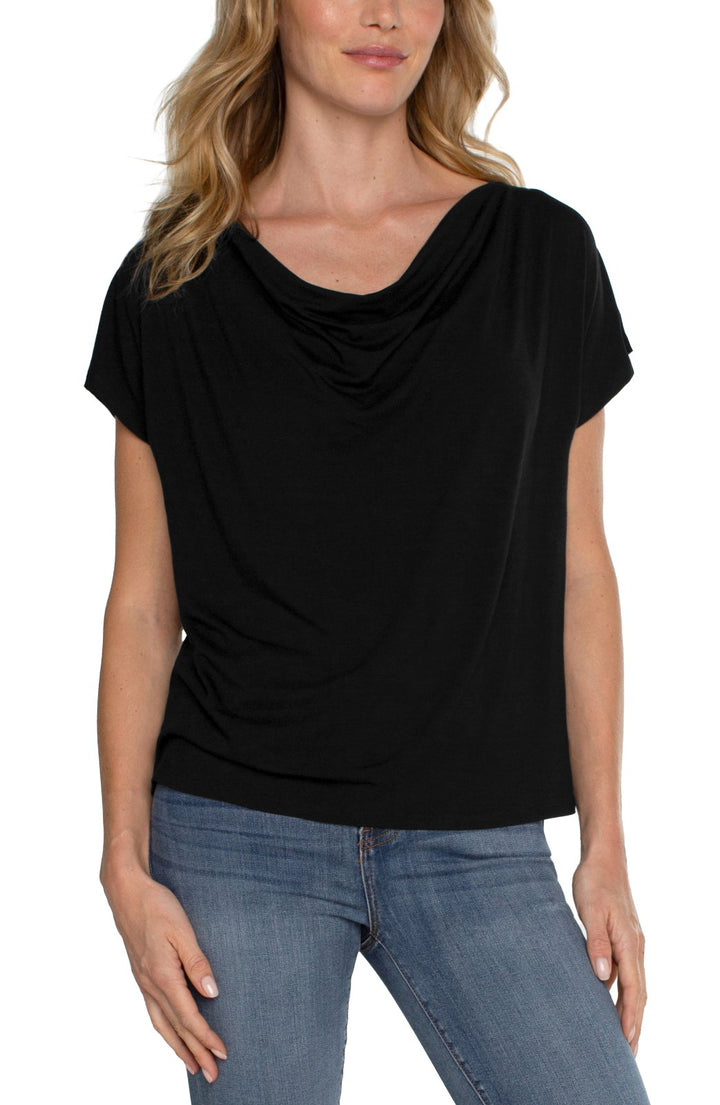 Draped Cowl Neck Top from Liverpool