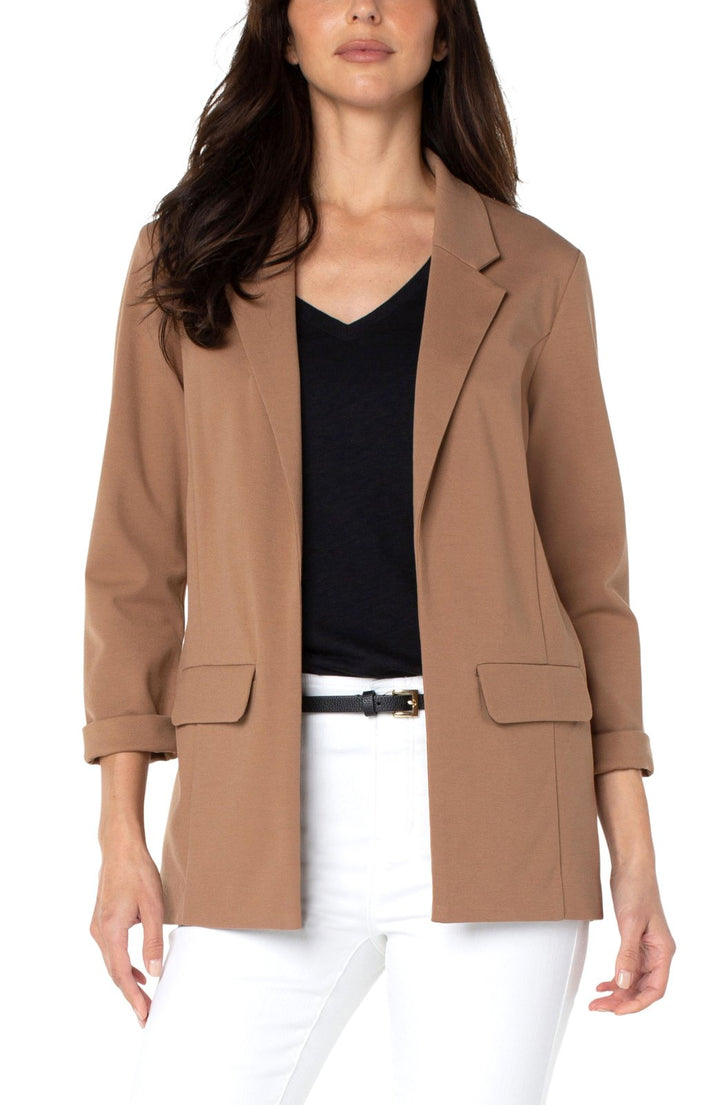 Solid Boyfriend Blazer from Liverpool
