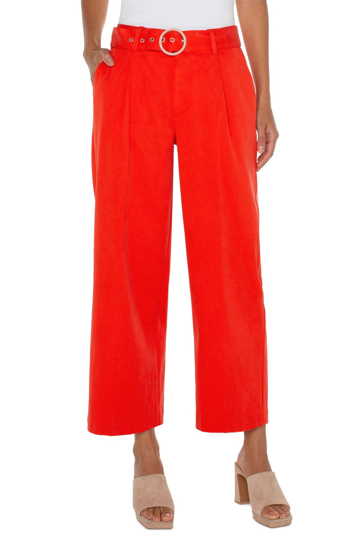 Belted Straight Trouser from Liverpool