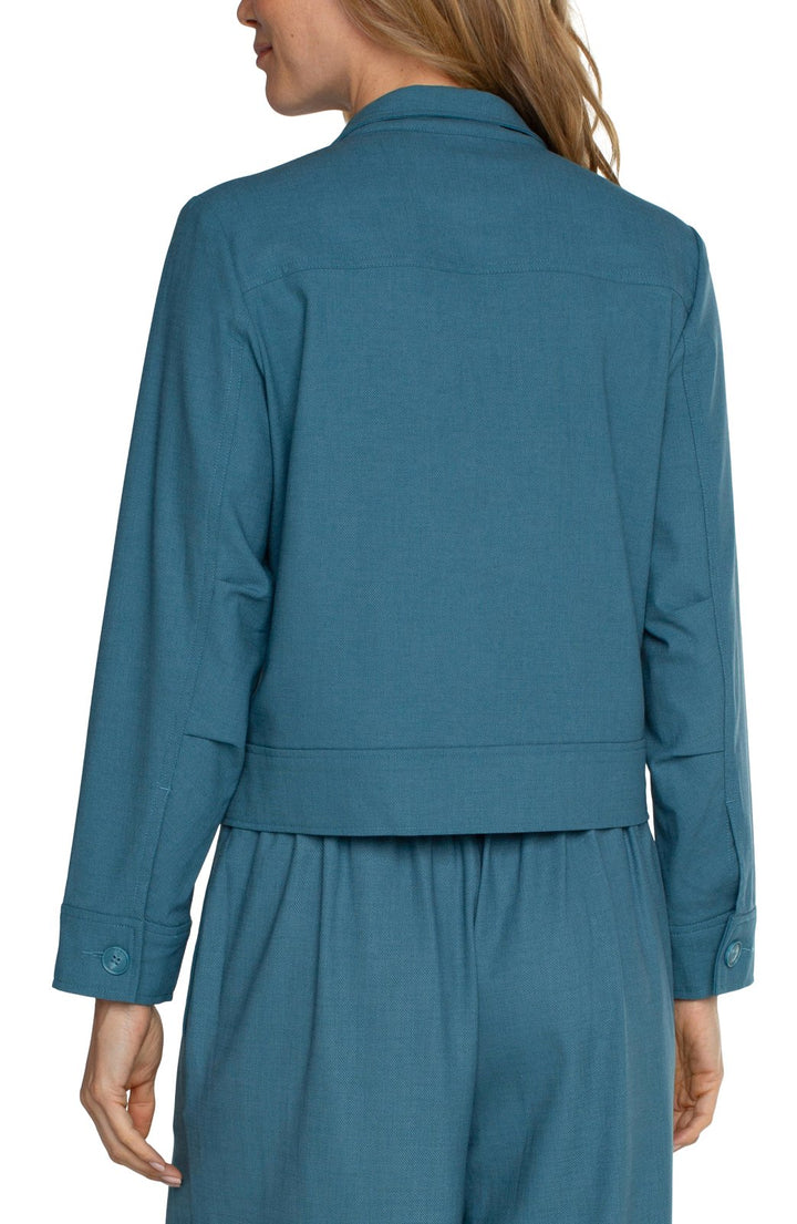 Utility Crop Jacket from Liverpool
