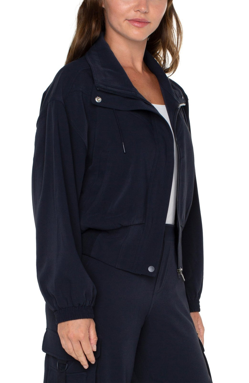 Zip Up Dolman Jacket from Liverpool - High Call Outfitters