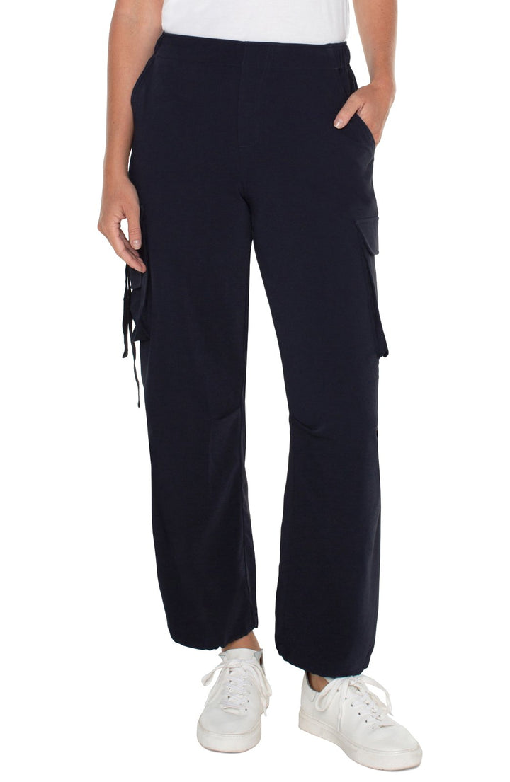 Cinch Pull On Parachute Cargo Pant from Liverpool