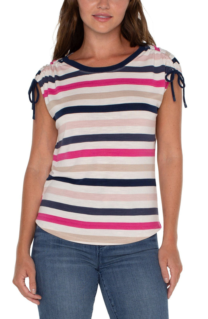 Crew Neck with Shoulder Ties from Liverpool - High Call Outfitters