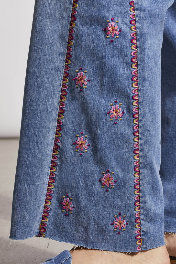 Brooke Embroidered Denim from Tribal
