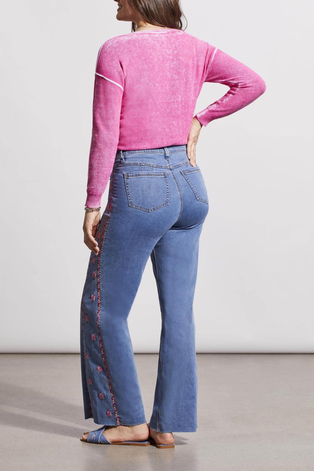 Brooke Embroidered Denim from Tribal
