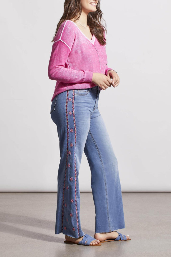Brooke Embroidered Denim from Tribal