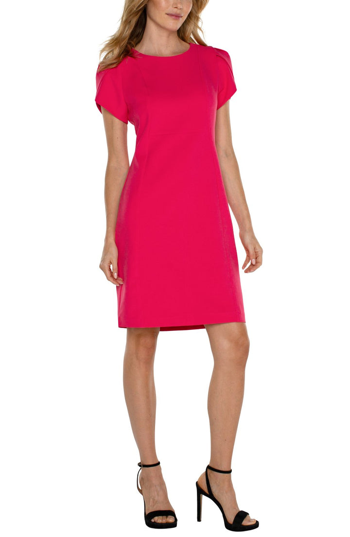 Tulip Sleeve Sheath Dress from Liverpool