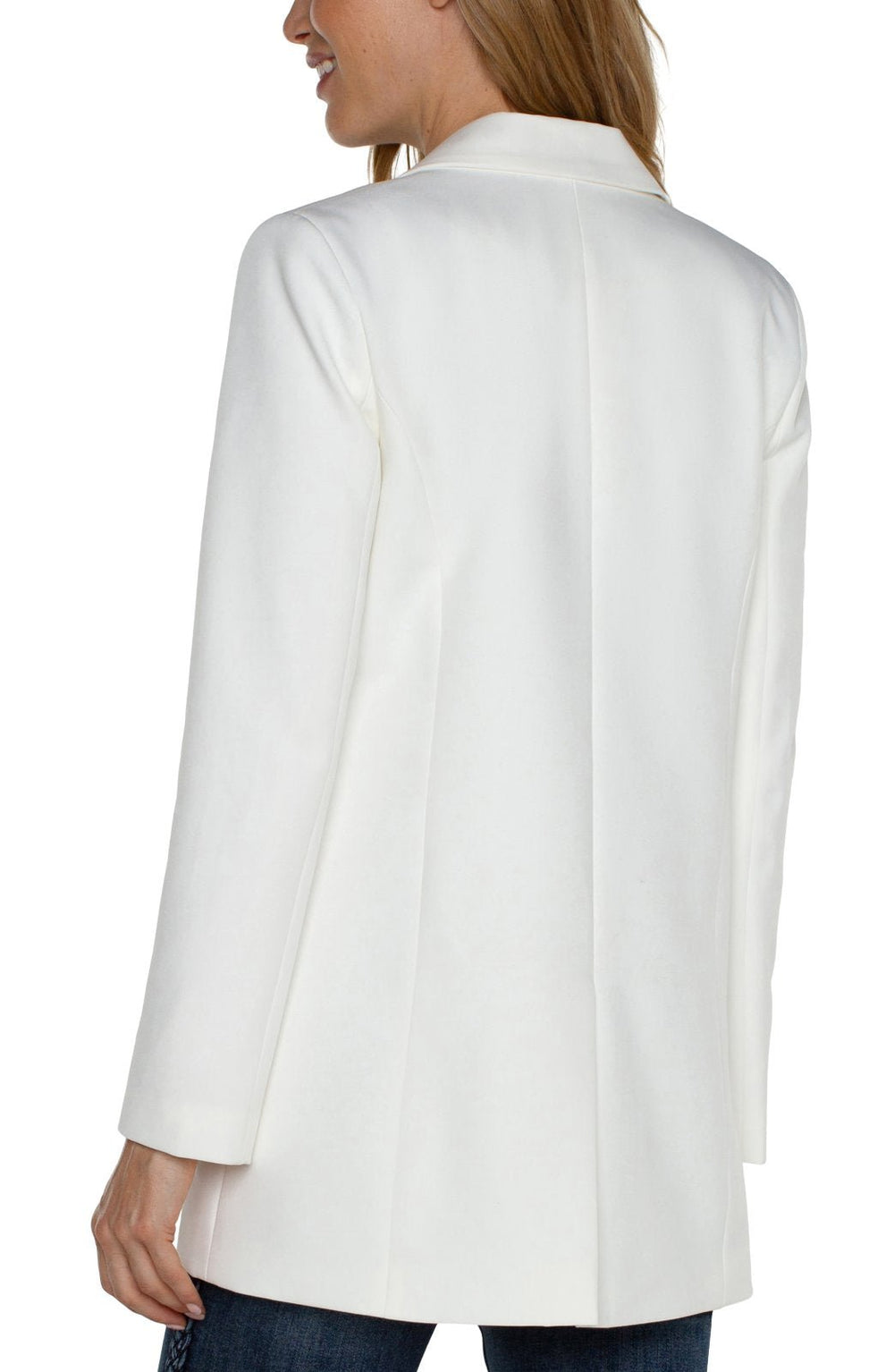 Solid Boyfriend Blazer from Liverpool - High Call Outfitters