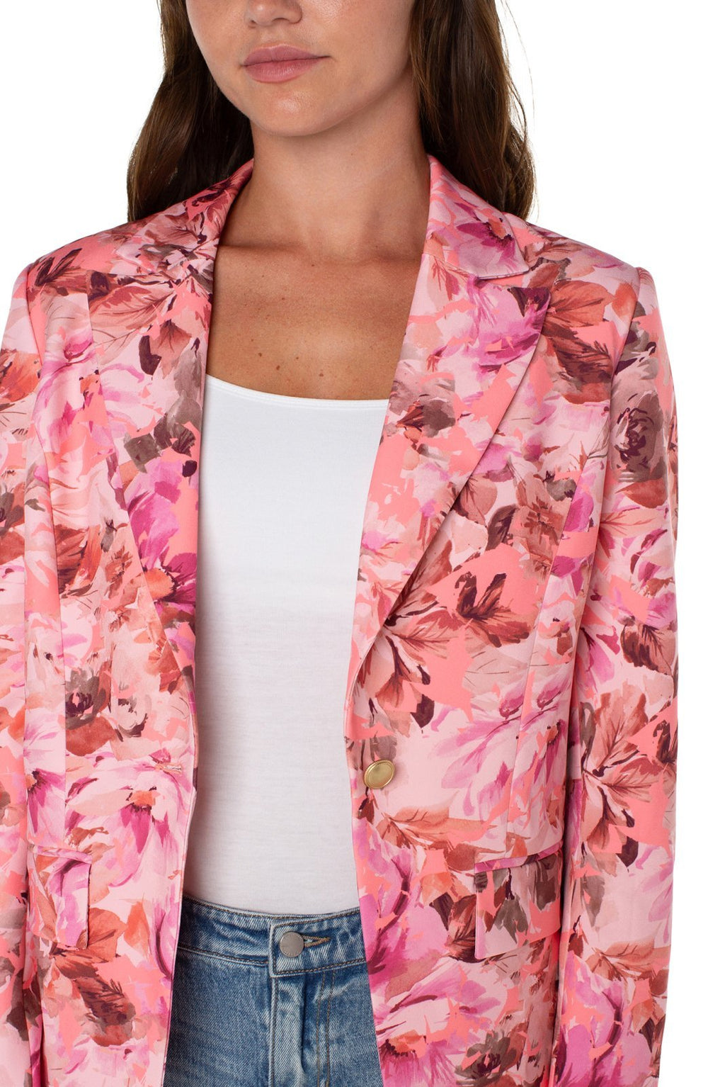 Notch Collar Blazer from Liverpool - High Call Outfitters