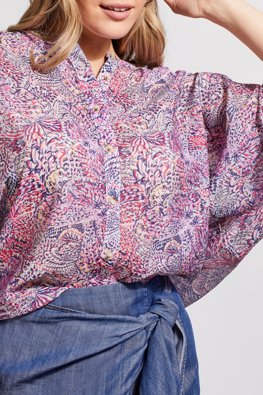 Dolman Wide Sleeve Blouse from Tribal