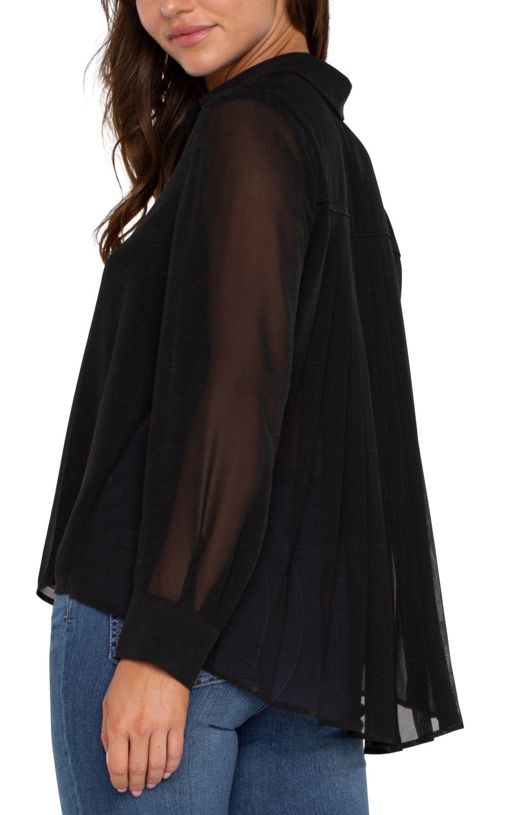 Pleated Back Shirt from Liverpool - High Call Outfitters