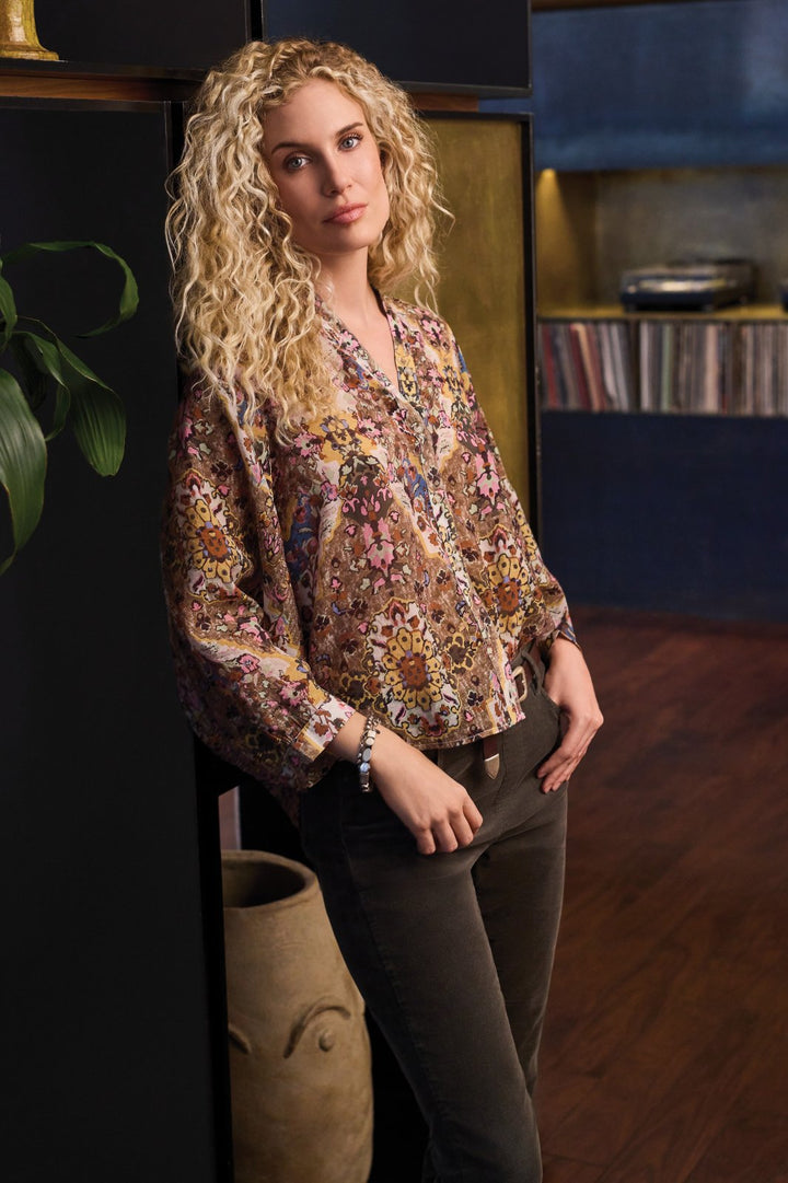 All Over Print Dolman Sleeve Top from Tribal